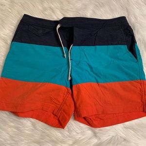 J Crew Swim trunks 32
